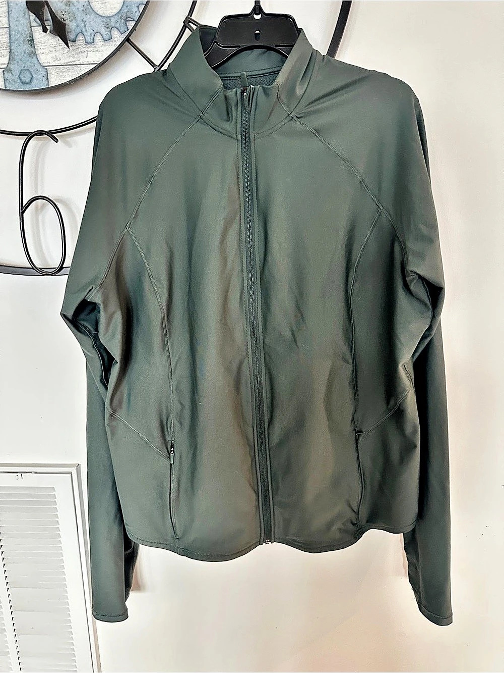 Old Navy Powersoft Full-Zip Jacket Green XXL Tall